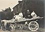 1908 - PIOVE DI SACCO- Villa della famiglia Garbini - carro con buoi. (Oscar Mario Zatta) 2